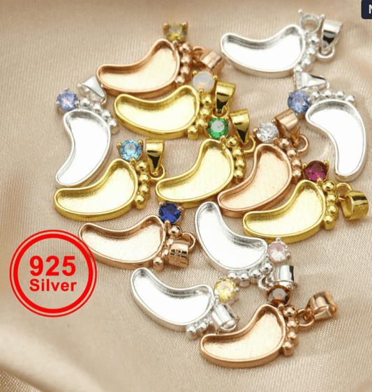 Baby Foot Charm - Milky Way Spirit & Soul Keepsakes