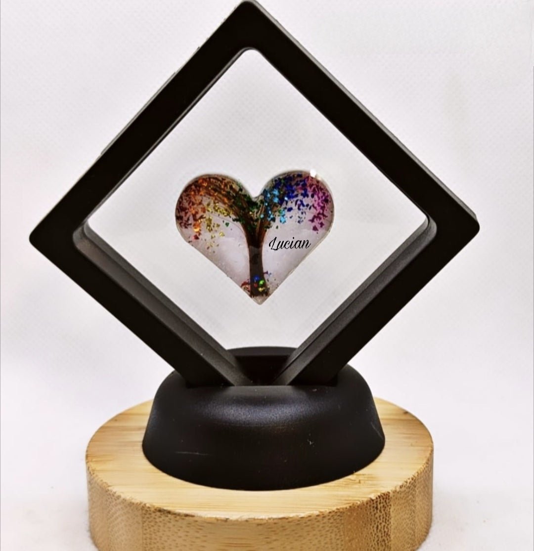 Floating Heart - Milky Way Spirit & Soul Keepsakes