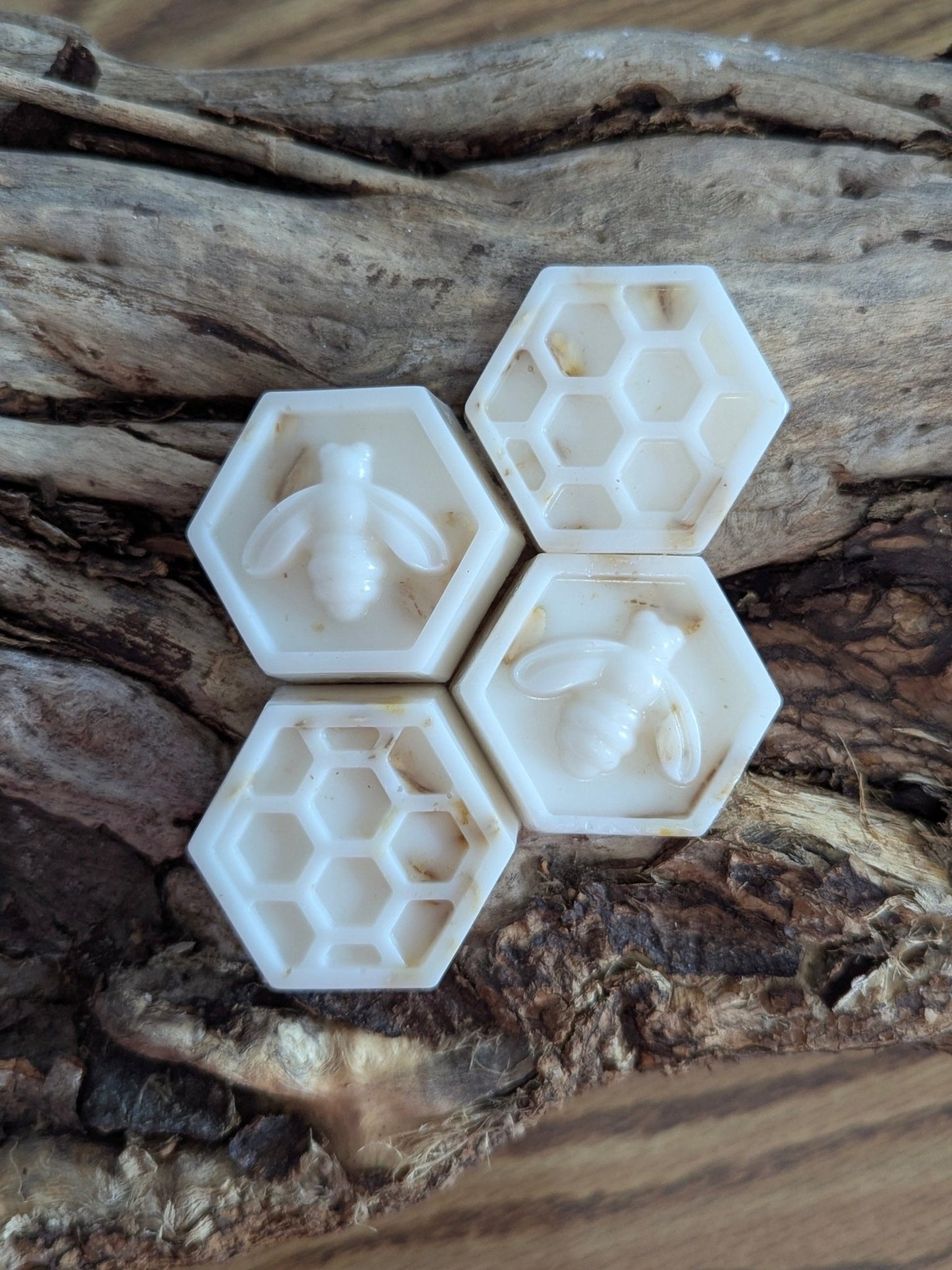 19 Mini Honeycomb Soaps 8oz total (Donor Milk) - Milky Way Spirit & Soul Keepsakes