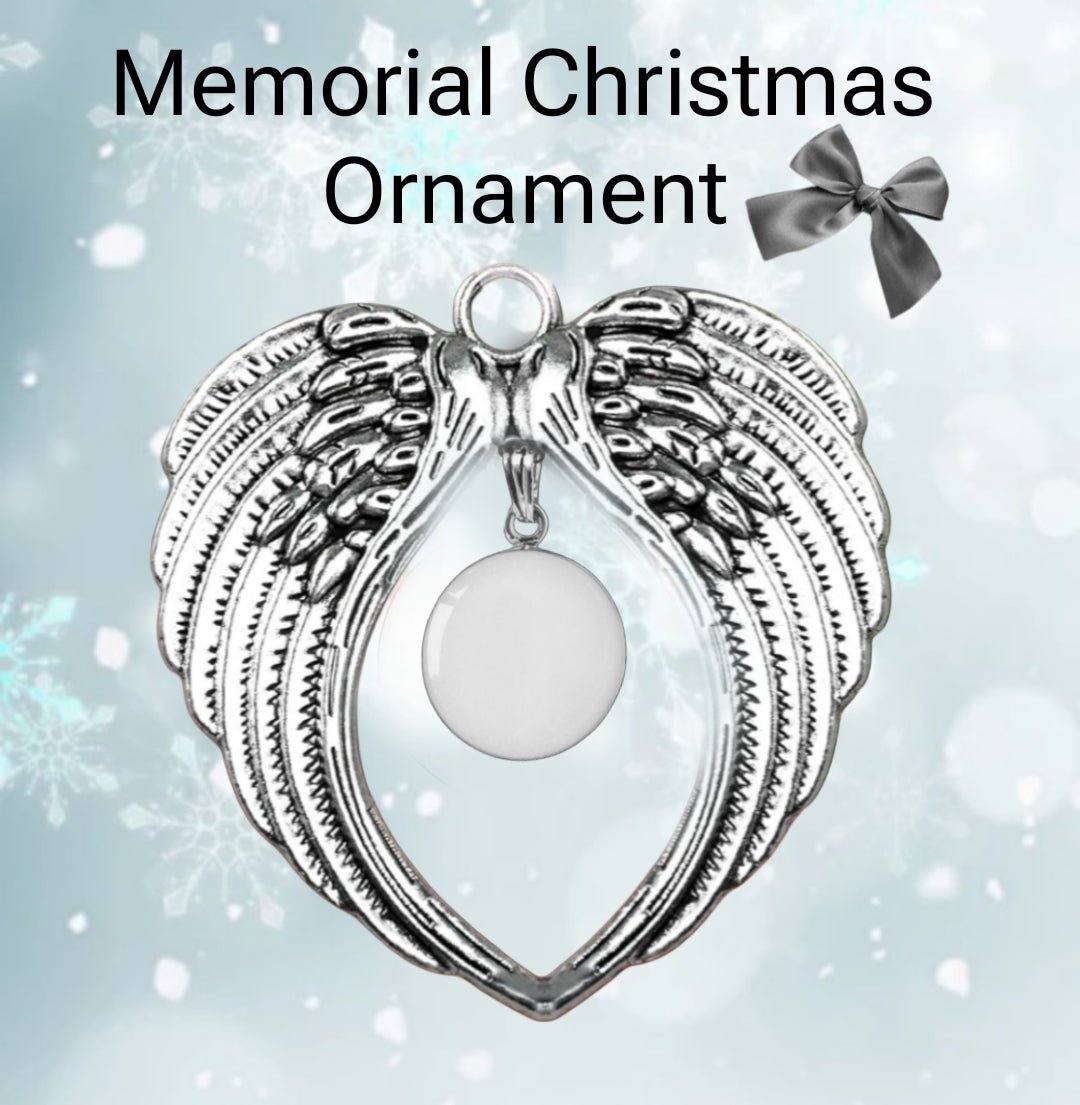 Angel Wing Christmas Ornament - Milky Way Spirit & Soul Keepsakes