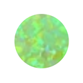 August - Lime Green Opal - Milky Way Spirit & Soul Keepsakes