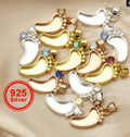 Baby Foot Charm - Milky Way Spirit & Soul Keepsakes