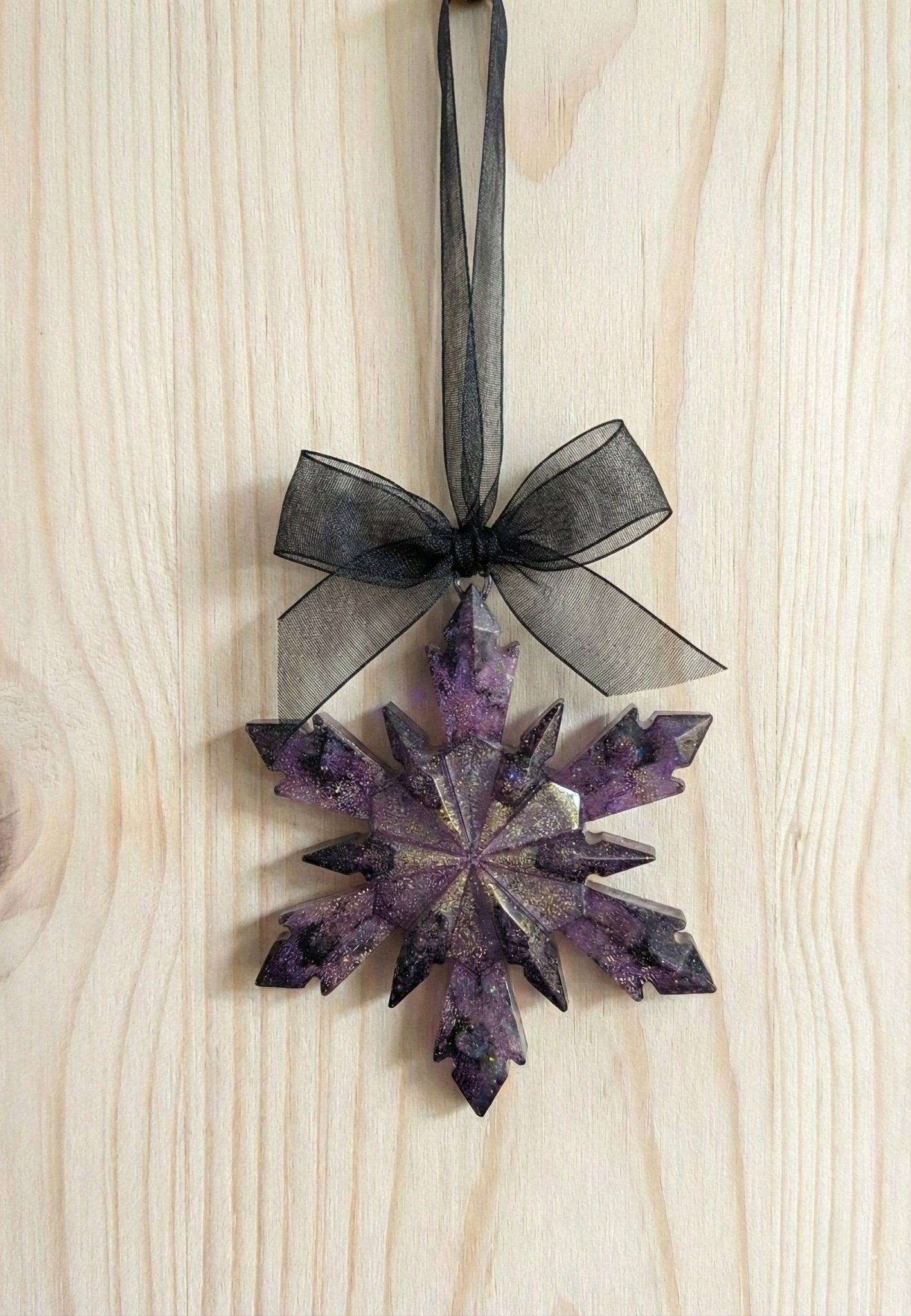 Snow Flakes Christmas Decorations. Set of Three. - Milky Way Spirit & Soul Keepsakes