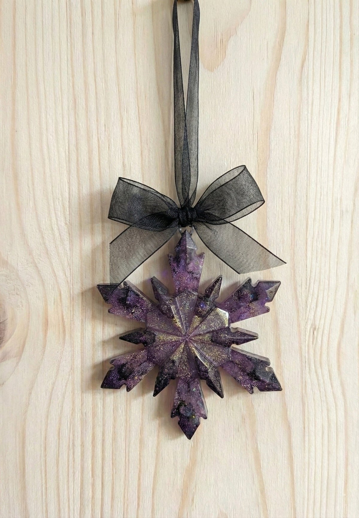 Snow Flakes Christmas Decorations. Set of Three. - Milky Way Spirit & Soul Keepsakes