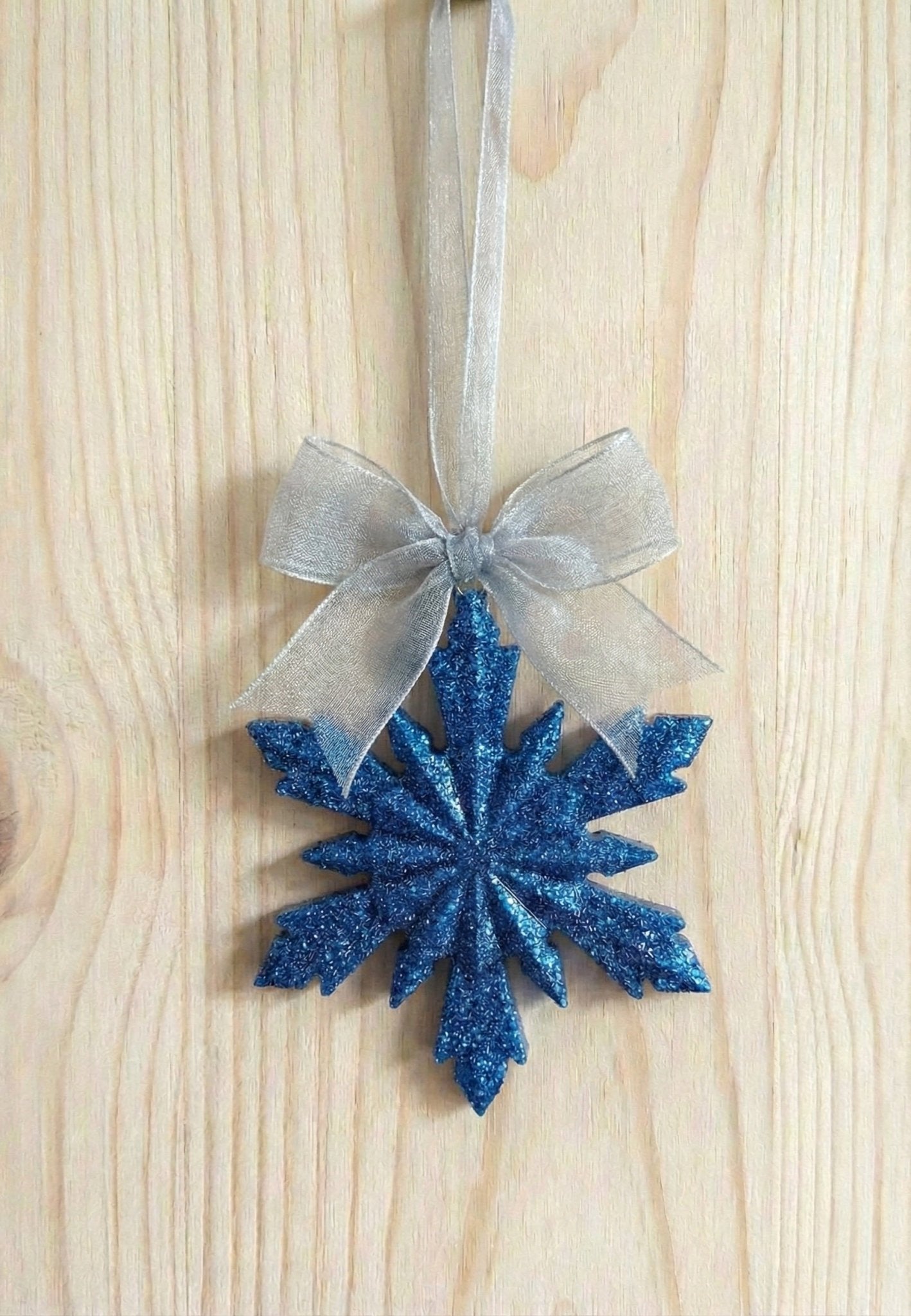 Snow Flakes Christmas Decorations. Set of Three. - Milky Way Spirit & Soul Keepsakes